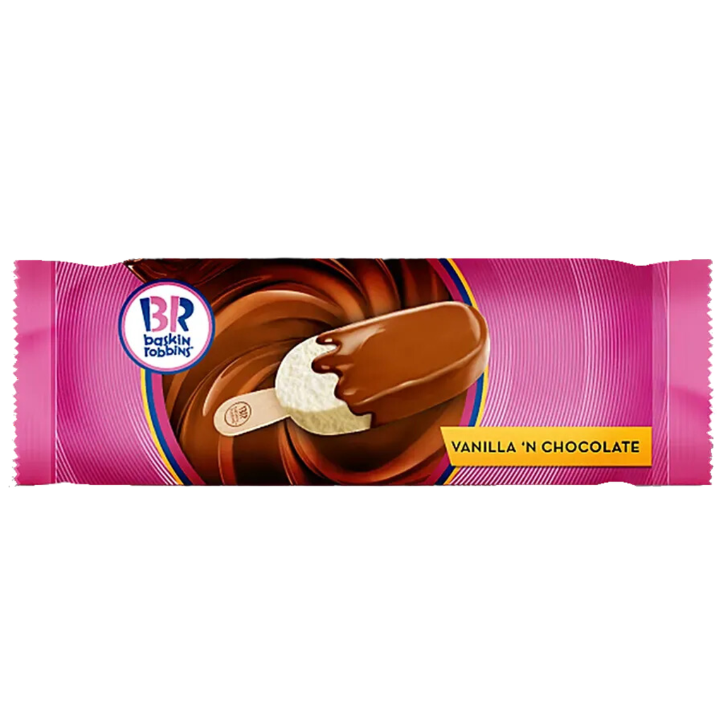 Baskin R Vanilla N Chocolate Ice Cream Stick 65ml