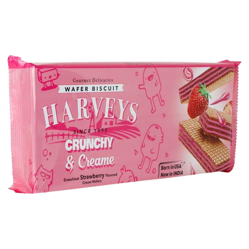 HARVEYS STRAWBERRY WAFER 150GM