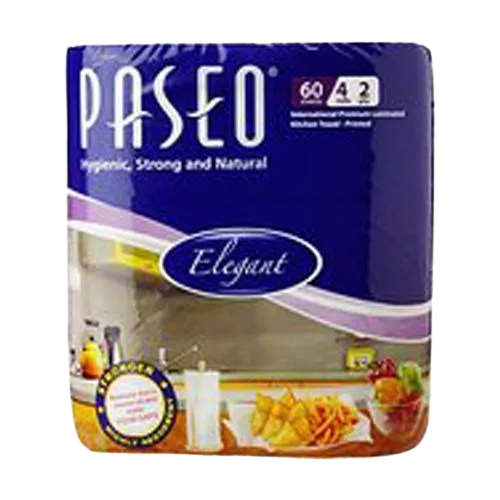 Paseo Luxurious Printed 3ply 4 Roll