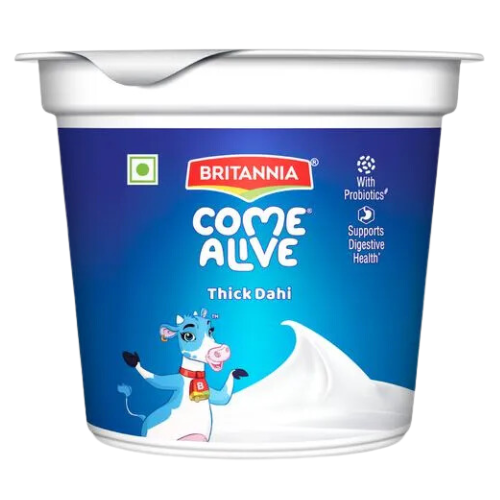 [R5449] Britannia Come Alive Thick Dahi 400gm