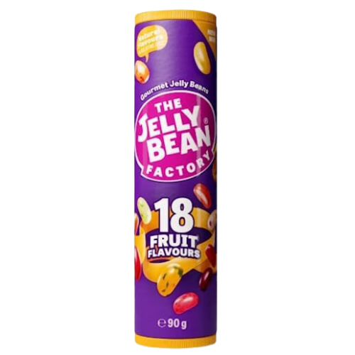 [R8397] The Jelly Bean Factory 18 Fruit Flavours Tub 90gm