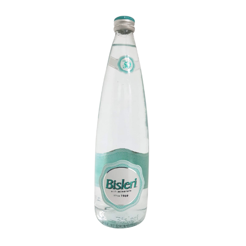 [R5379] Bisleri Mineral Water ( Glass Bottle ) 750 ml