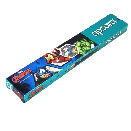 [R4779] Apsara Marvel Avengers Extra Dark Pencils Pencils 10 u