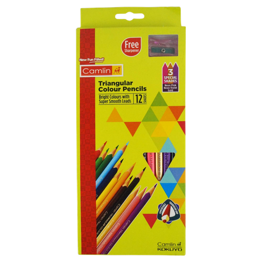 [R4816] Camlin Colour Pencils 12 N