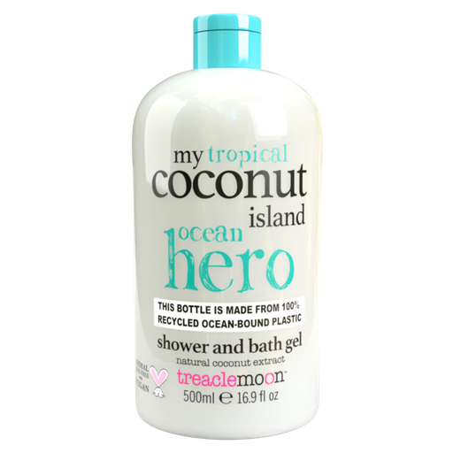 [R8476] Treaclemoon Coconut Island Ocean Shower & Bath Gel 500ml