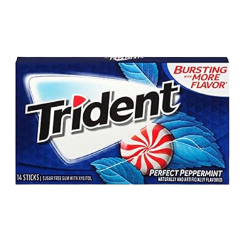 [R4550] Trident Perfrct Peppermint Flavor Gum
