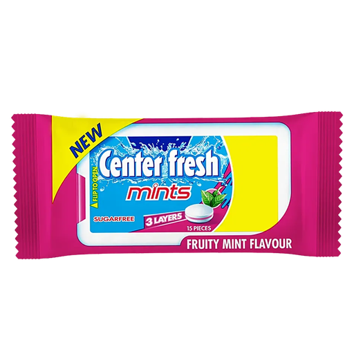 [R4736] Center Fresh Mints Fruity Mint Flavour 4.5g