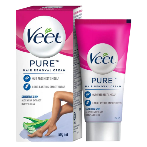 [R8563] Veet Pure Sensitive Skin 5 in1Hair Removal Cream 50g