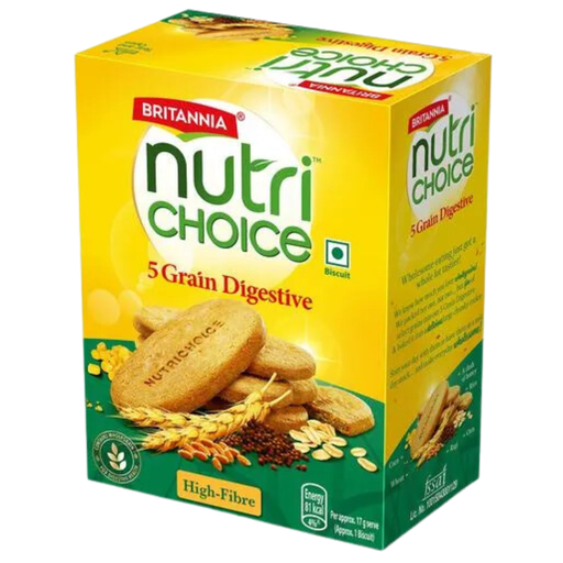 [R5461] Britannia Nutri Choice 5 Grain Digestive 200gm