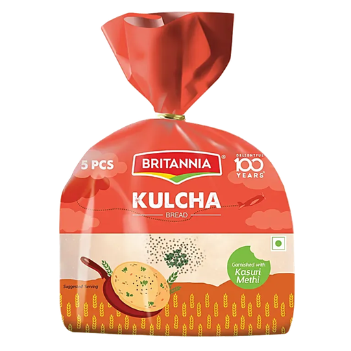 [R5435] Britannia Bread Kulcha Bread 200gm