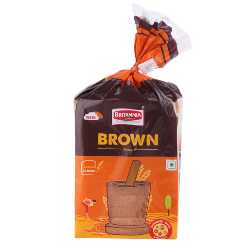 [R5433] Britannia Bread Brown Bread 400 gm