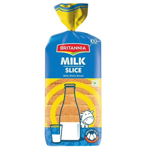 [R5436] Britannia Bread Milk Slice Bread 400gm