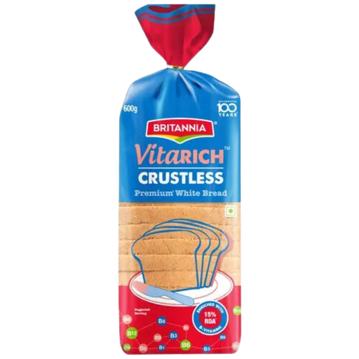 [R5439] Britannia Bread Vitarich Premiun White Bread 600 gm