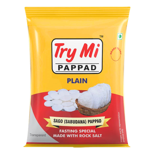 [R8511] Try Mi Sabudana Papad Plain