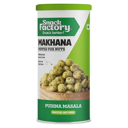 [R8187] Snack Factory Better Makhana - Pudina Masala 80gm