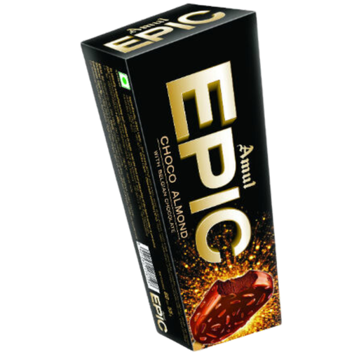 [R5189] Amul Epic Almond Gold Belgian Chocolate Ice Cream 57gm