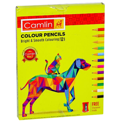 [R4911] Camlin Colour Pencils 85mm 12N