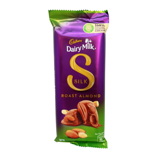 [R1136] Cadbury Dairy Milk Silk Roast Almond 134gm