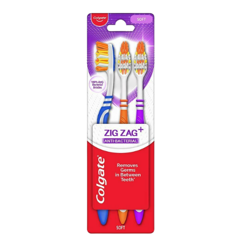 [R3047] Colgate Zig Zag Tooth brush 3N