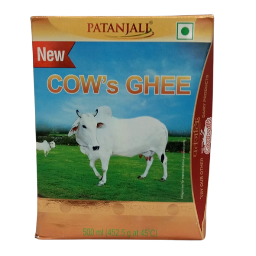 [R3647] Patanjali Cow Ghee 450ml