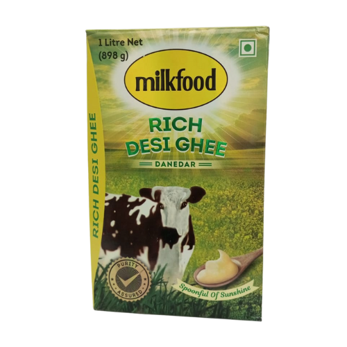 [R3437] Milkfood Desi Ghee - Danedar 900ml