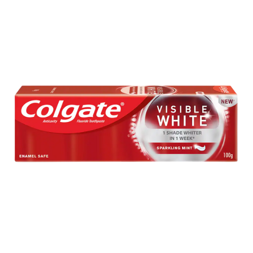 [R3046] Colgate Visible White - Sparkling Mint Toothpaste 100gm