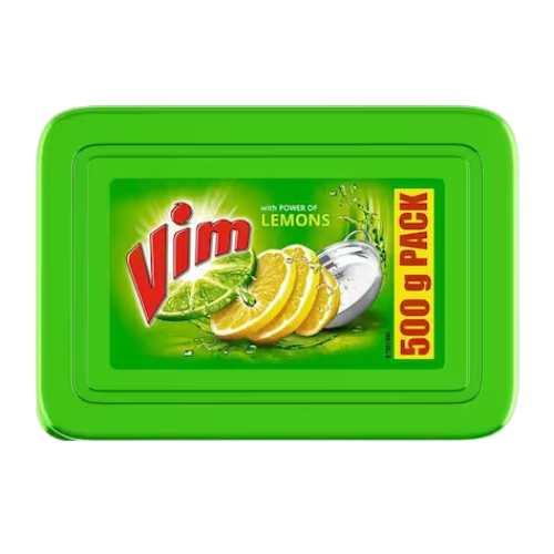 [R4444] Vim Dishwash Bar (Pack Of 3) 600gm