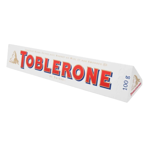 [R8421] Toblerone White Milk100gm
