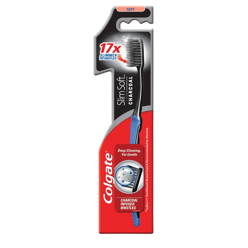[R5687] Colgate Slim Soft Charcoal Tooth Brush