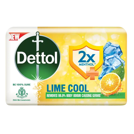 [R5827] Dettol Lime Cool Soap 300gm (3+1)