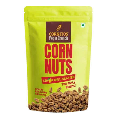 Cornitos Corn Nuts - Lemon Chilli Cilantro 150gm