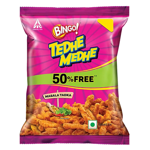 Bingo Tedhe Medhe 80Gm
