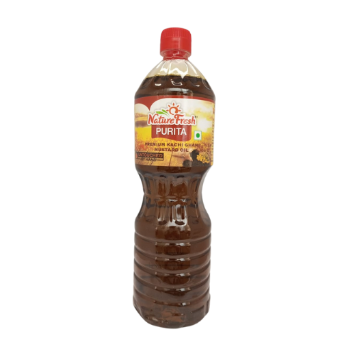 [R1205] Nature Fresh Kachi Ghani Mustard Oil 1 L