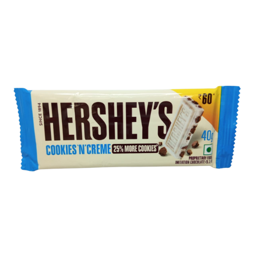 [R1482] Hershey's Cookies N Creme Bar 38gm