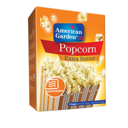 [R1860] American Garden Popcorn Extra Butter Flavor 273gm