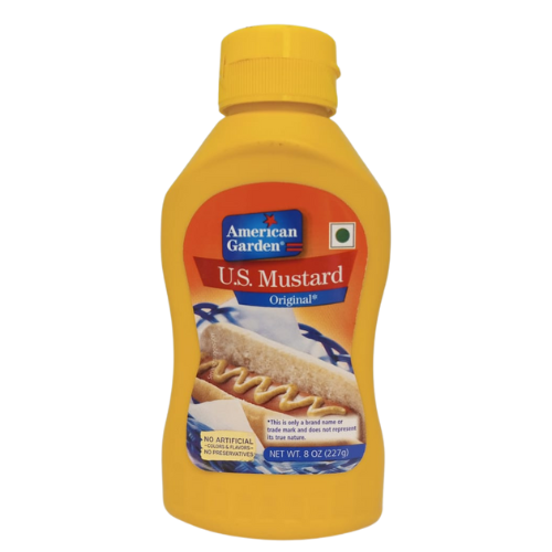 [R2801] American Garden U.S. Mustard Sauce 227gm