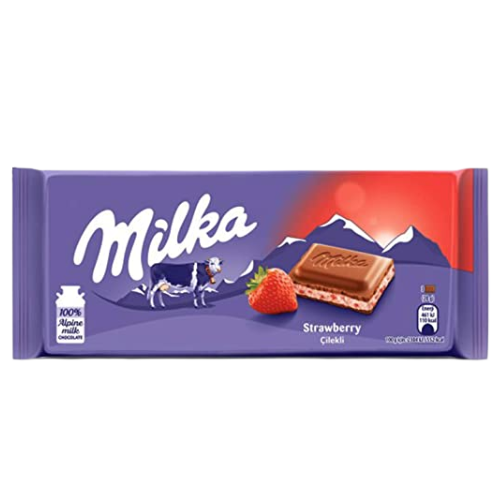 [R3436] Milka Blanco Chocolate 90gm