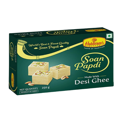 [R3243] Haldirams Soan Papdi - Desi Ghee 500gm