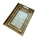 Square Tray Golden Tissue Small 3