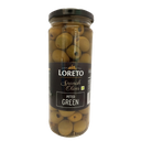 Loreto Spanish Pitted Green Olives 450gm