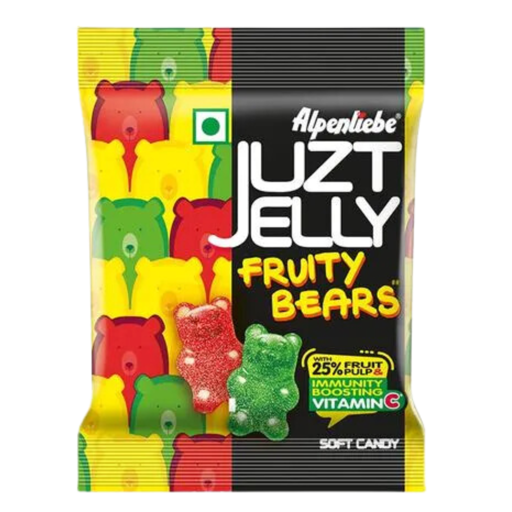 Alpenliebe Juzt Jelly Fruity Bears Flavour 22.5g