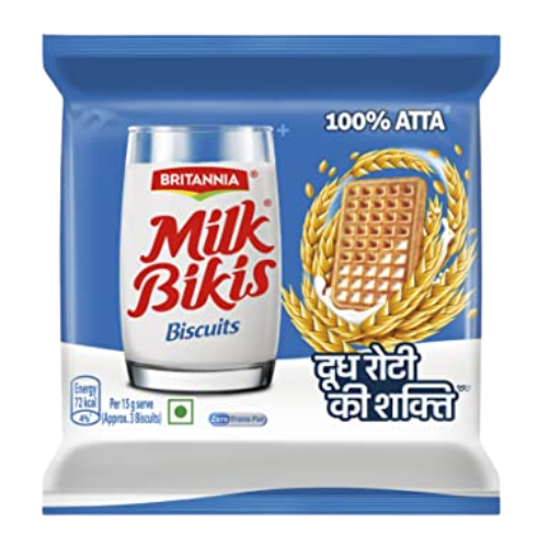 Britannia Milk Bikis Biscuits 190gm