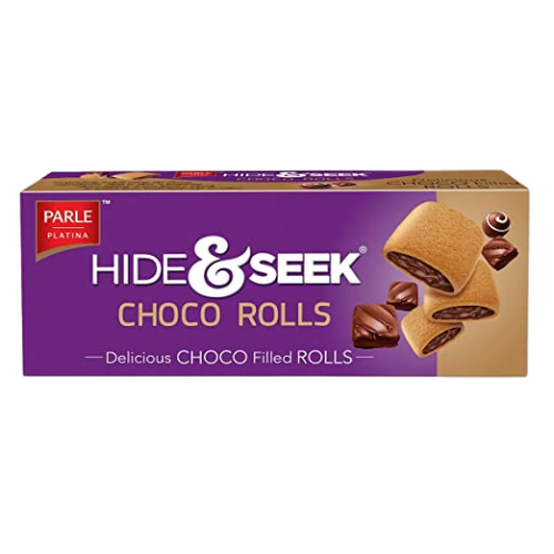 Parle Hide&Seek Choco Rolls 120gm