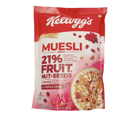 Kelloggs Muesli Fruit N Nut 500gm