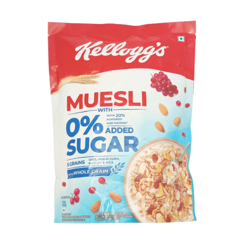 Kelloggs Muesli No Sugar 500gm