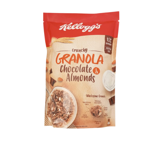 Kelloggs Granola Chocolate & Almonds 450gm