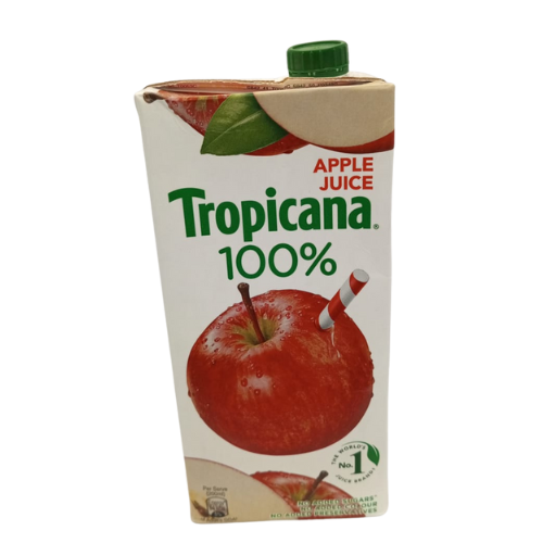 Tropicana Pg 100% Apple 1 L Tetra