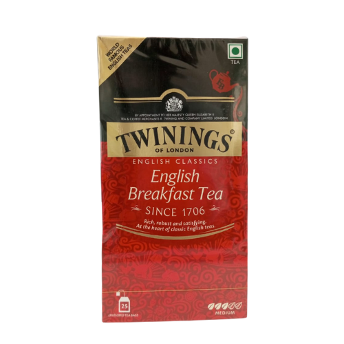 Twinings English Breakfast Tea 50 gm 25 Tea Bags