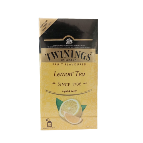 Twinings Lemon Tea 50gm 25 Bags