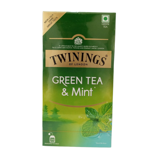 Twinings Geen Tea & Mint 50 gm 25 Tea Bags